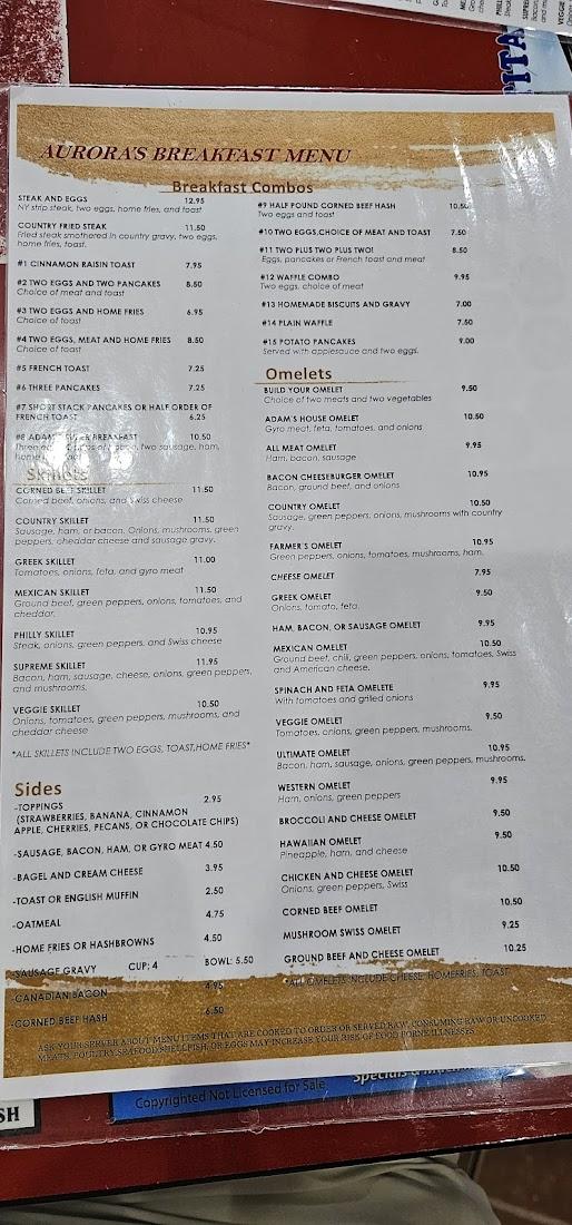 Aurora's Family Restaurant